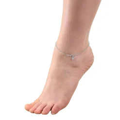 amor Enkelband Voor Dames, 925 Sterling Zilver, Zirkonia Synth. | Hart