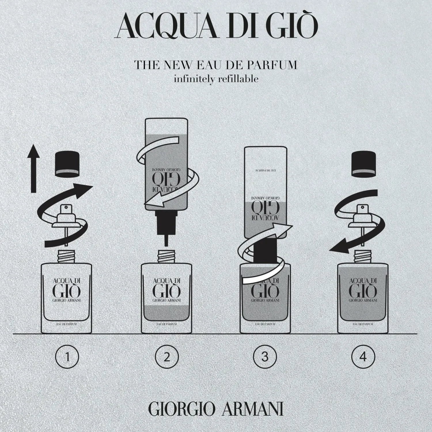 Armani Acqua Di Gio Homme Navulbaar Eau De Parfum