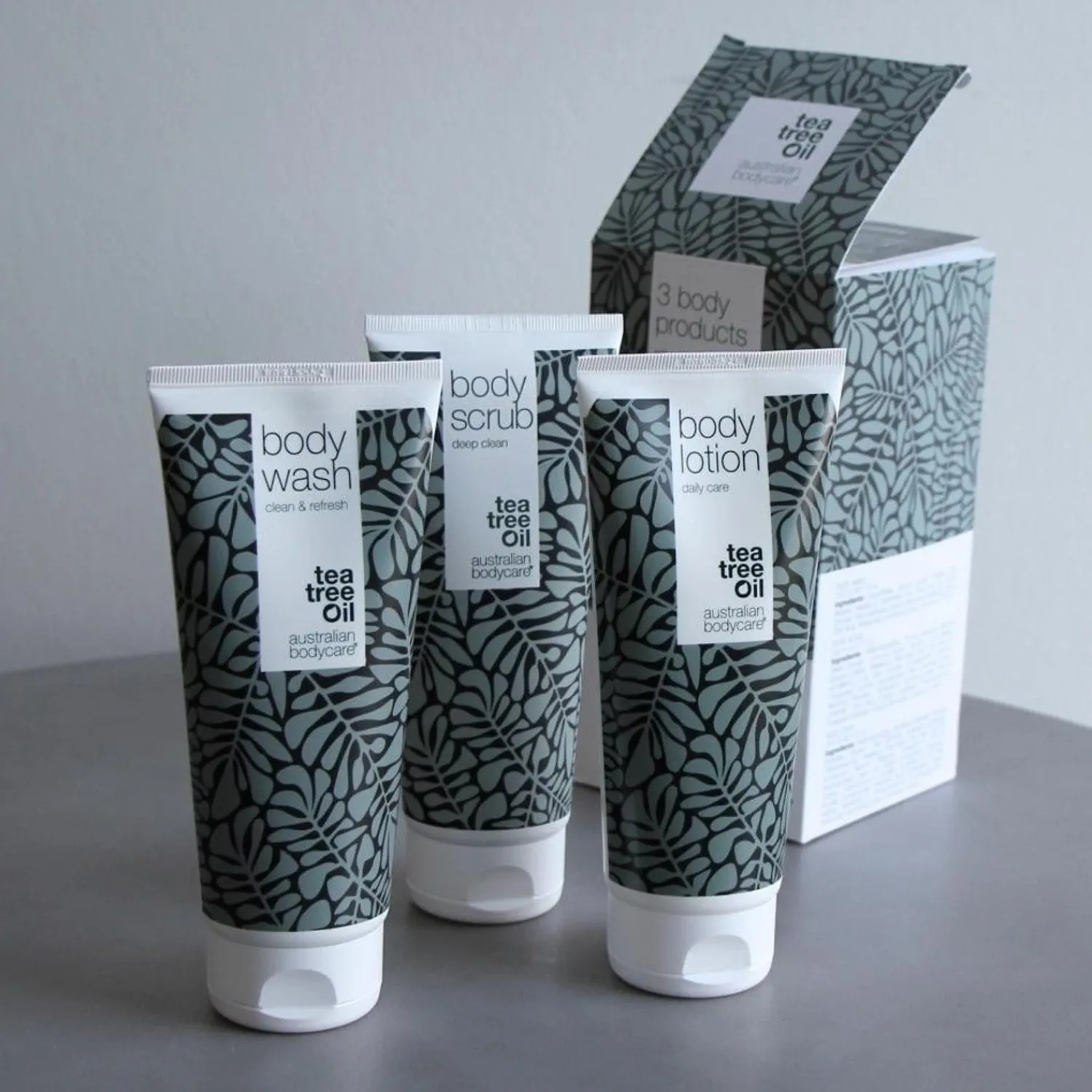 Australian Bodycare Bodylotion + Bodywash + Bodyscrub