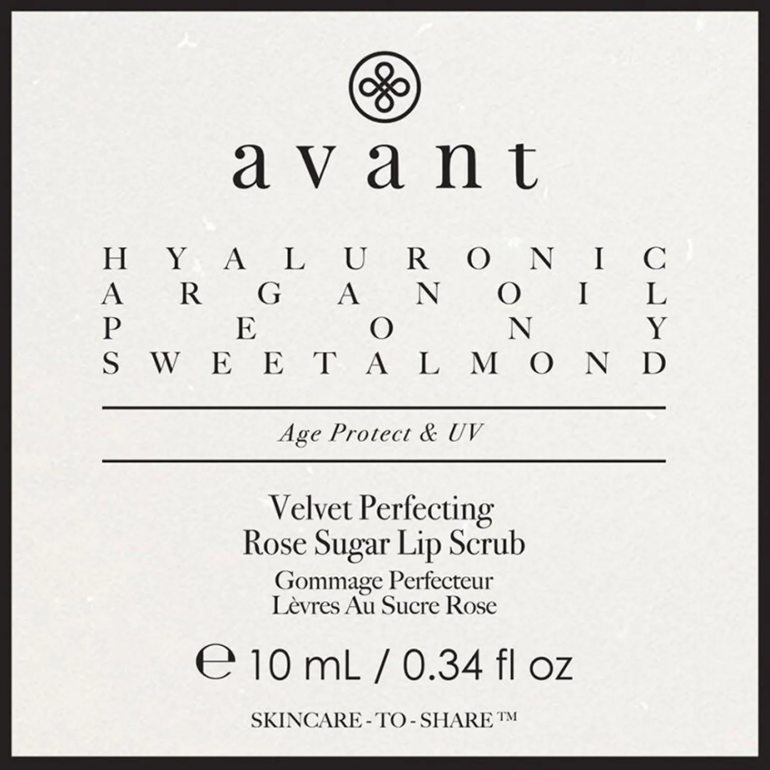 Avant Skincare Age Protect & Uv Velvet Perfecting Rose Sugar