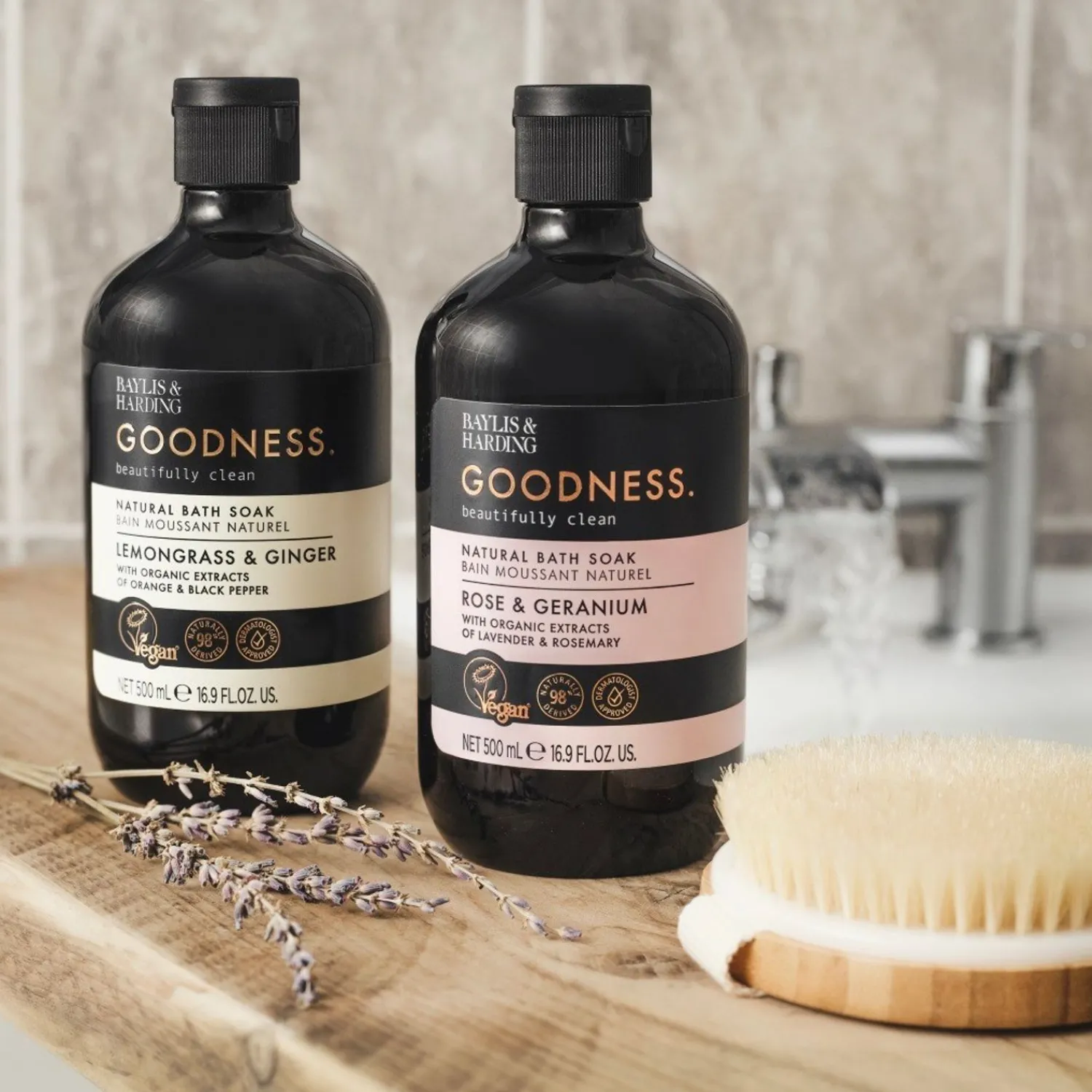 Baylis and Harding Goodness Bath Soak Lemongrass & Ginger