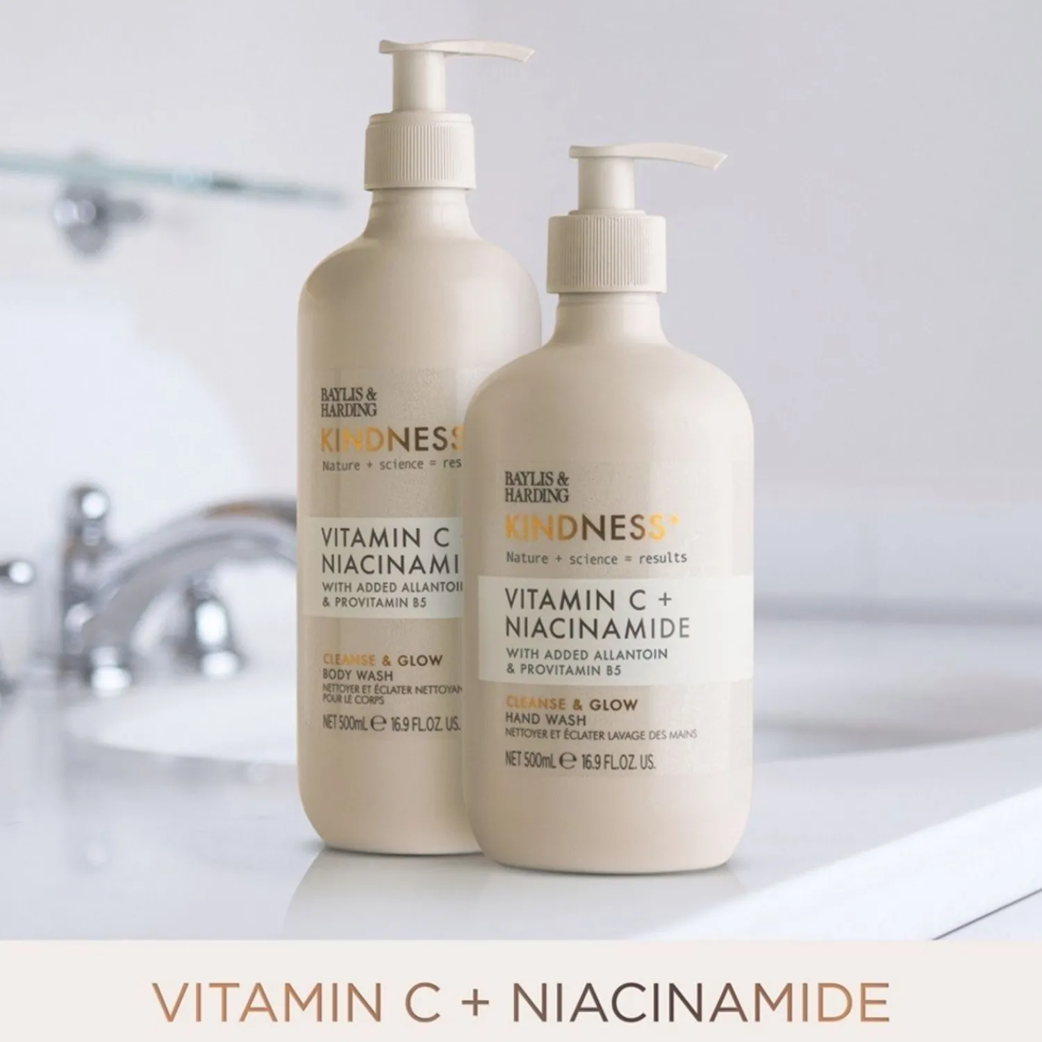 Baylis and Harding Baylis En Harding Kindness+ Body Wash Vitamine C + Niacinamide