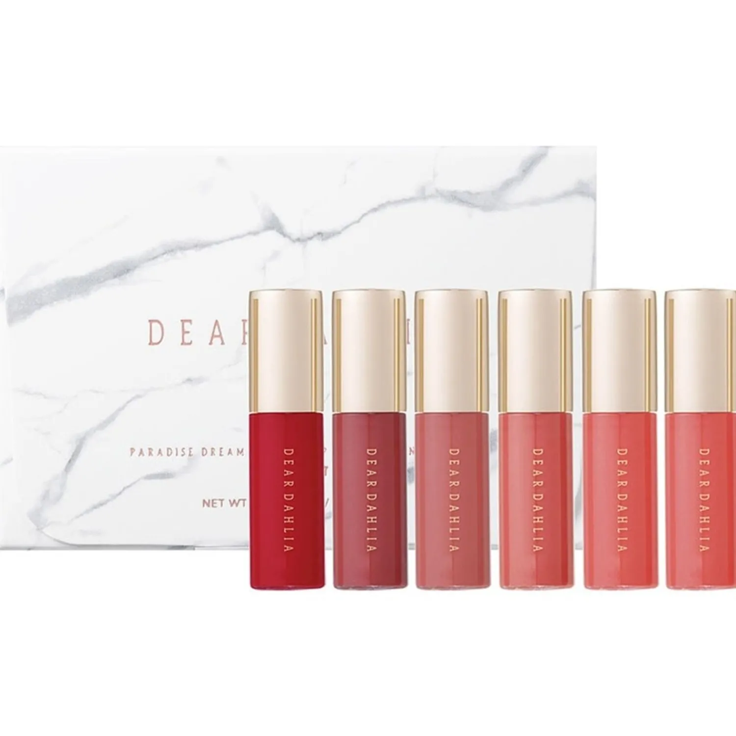 Dear Dahlia Beste Dahlia Paradise Dream Velvet Lip Mousse Mini Bestsellercollectie