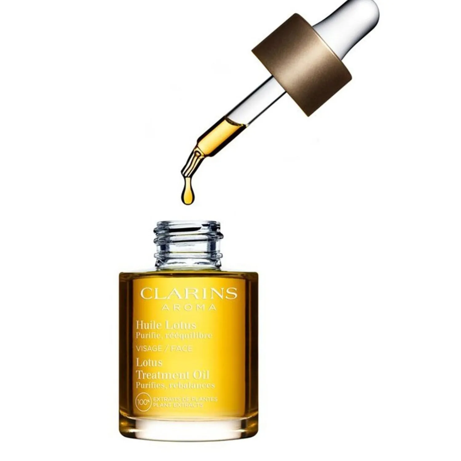 Clarins Aromaphytocare Lotus Treatment Oil - Vette Tot Gecombineerde Huid