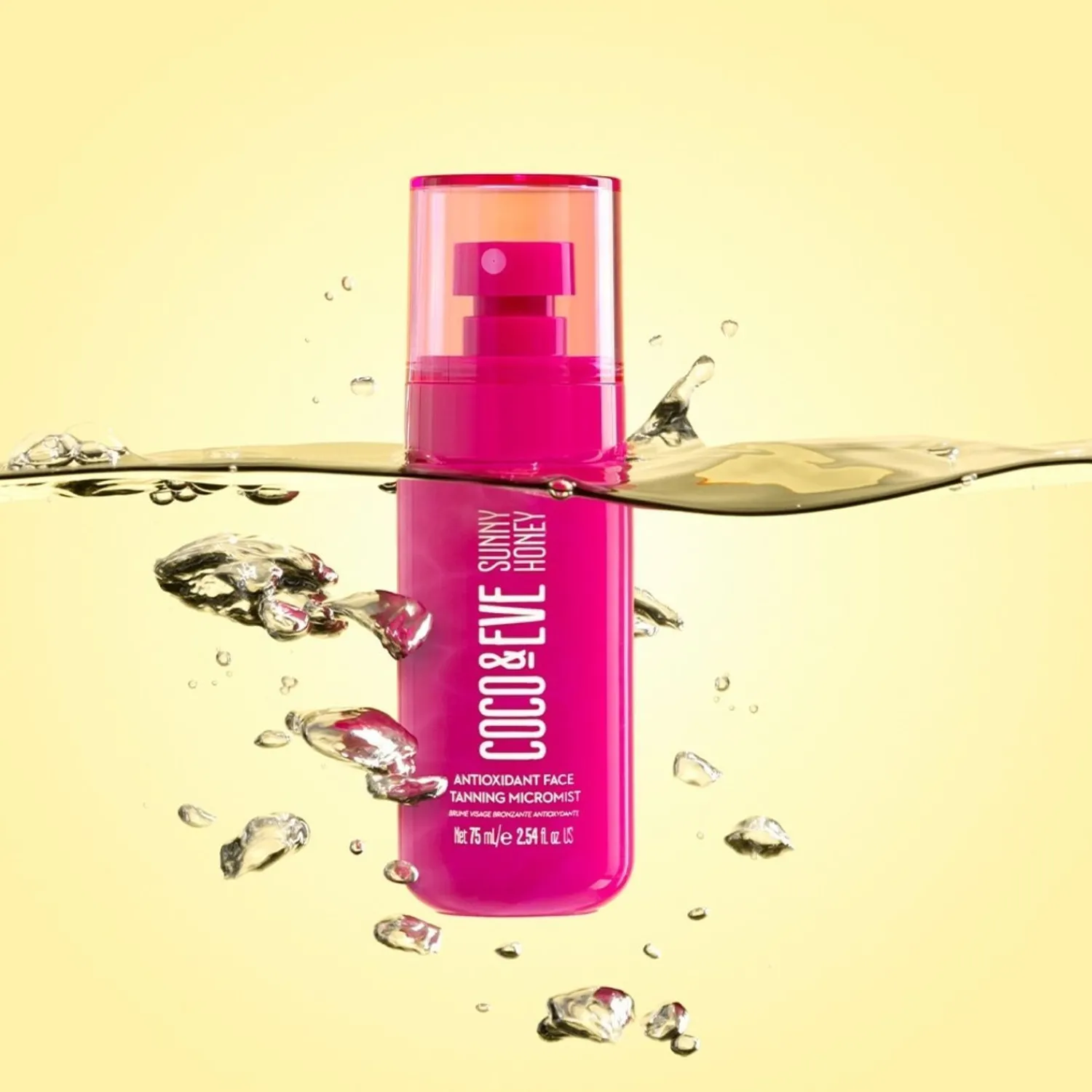Coco & Eve Sunny Honey Antioxidant Face Tanning Micromist