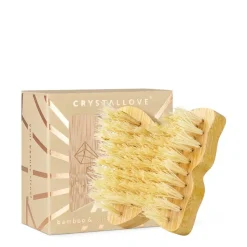 Crystallove Bamboe & Agave Lichaamsborstel Reisformaat