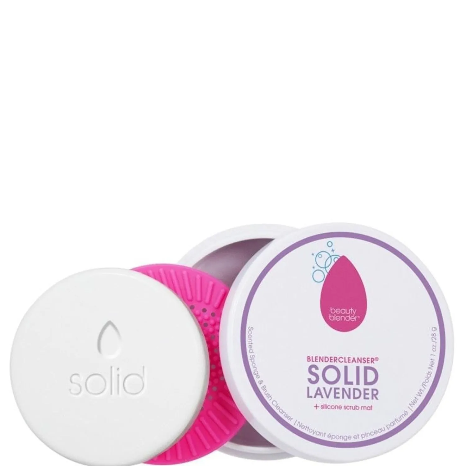 The original beautyblender De Originele Beautyblender Blendercleanser® Solid® Lavendel
