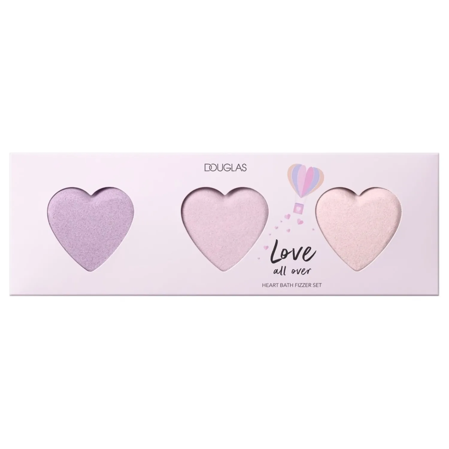 Douglas Collection Seasonal Love All Over Heart Bath Fizzer Set