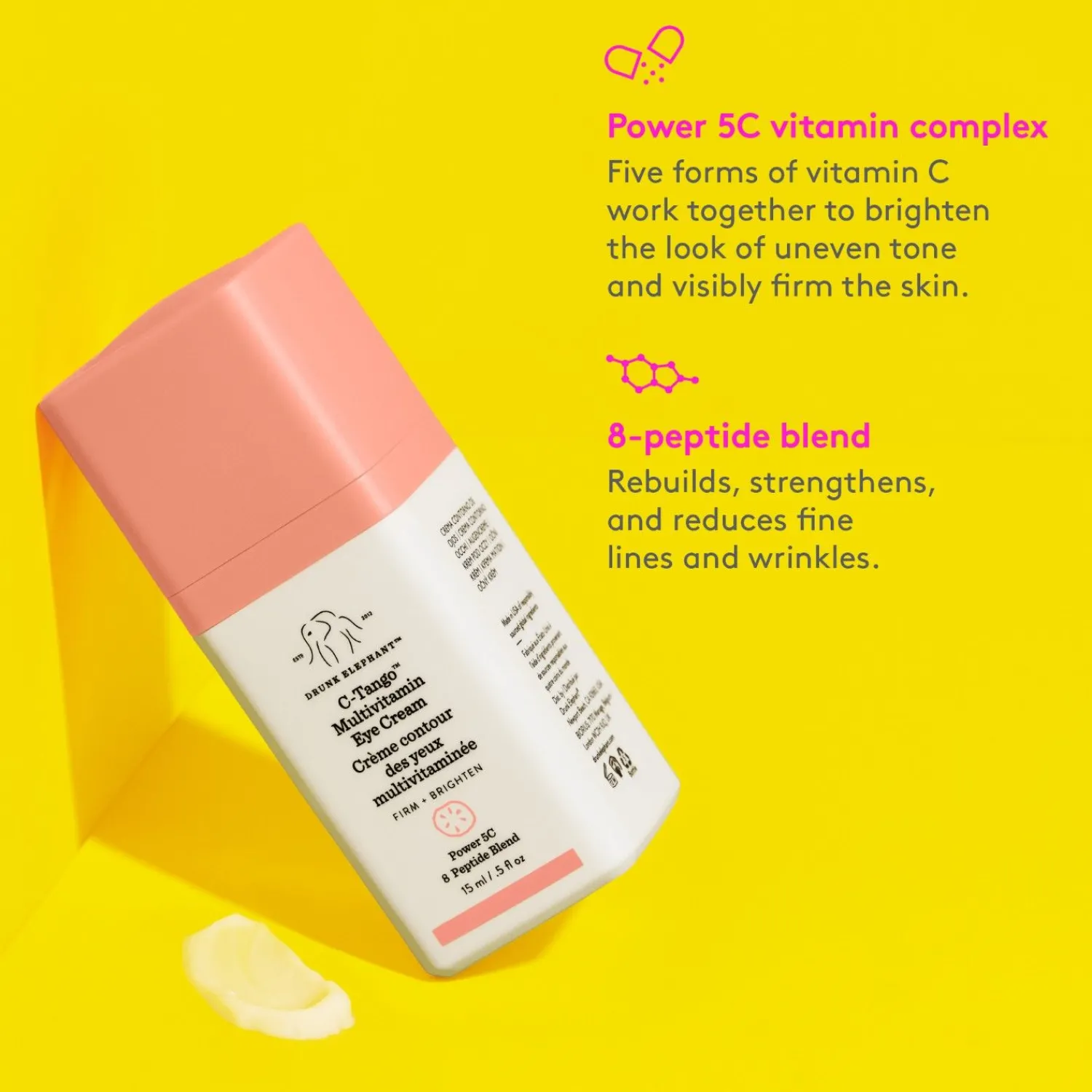 Drunk Elephant C-Tango Multivitamine Oogcreme