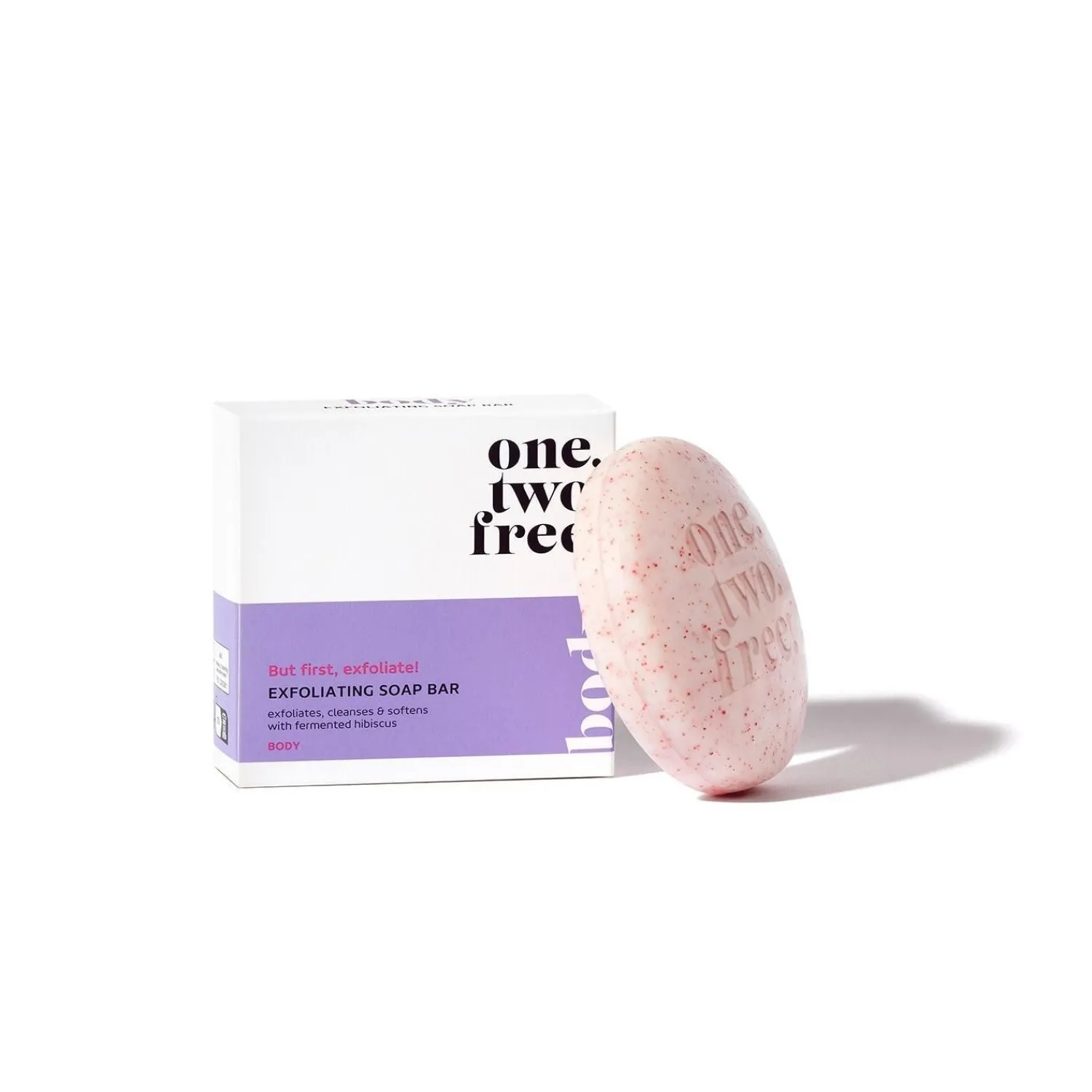 one.two.free! Een.Twee.Gratis! Exfolierende Zeepstaaf