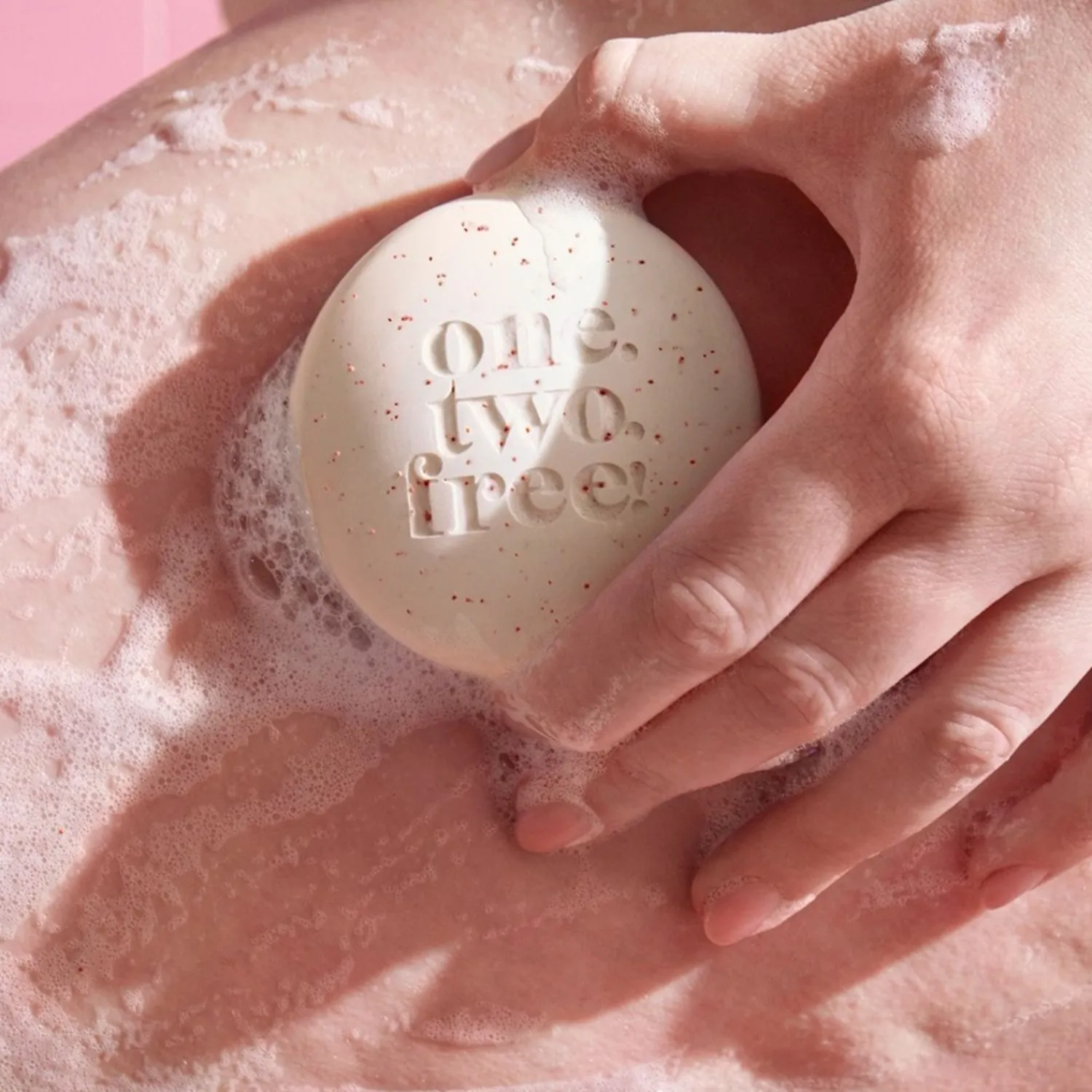one.two.free! Een.Twee.Gratis! Exfolierende Zeepstaaf
