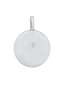 Elli Dames Bedel Plaatje Organisch Gehamerd Blogger Trend In 925 Sterling Zilver