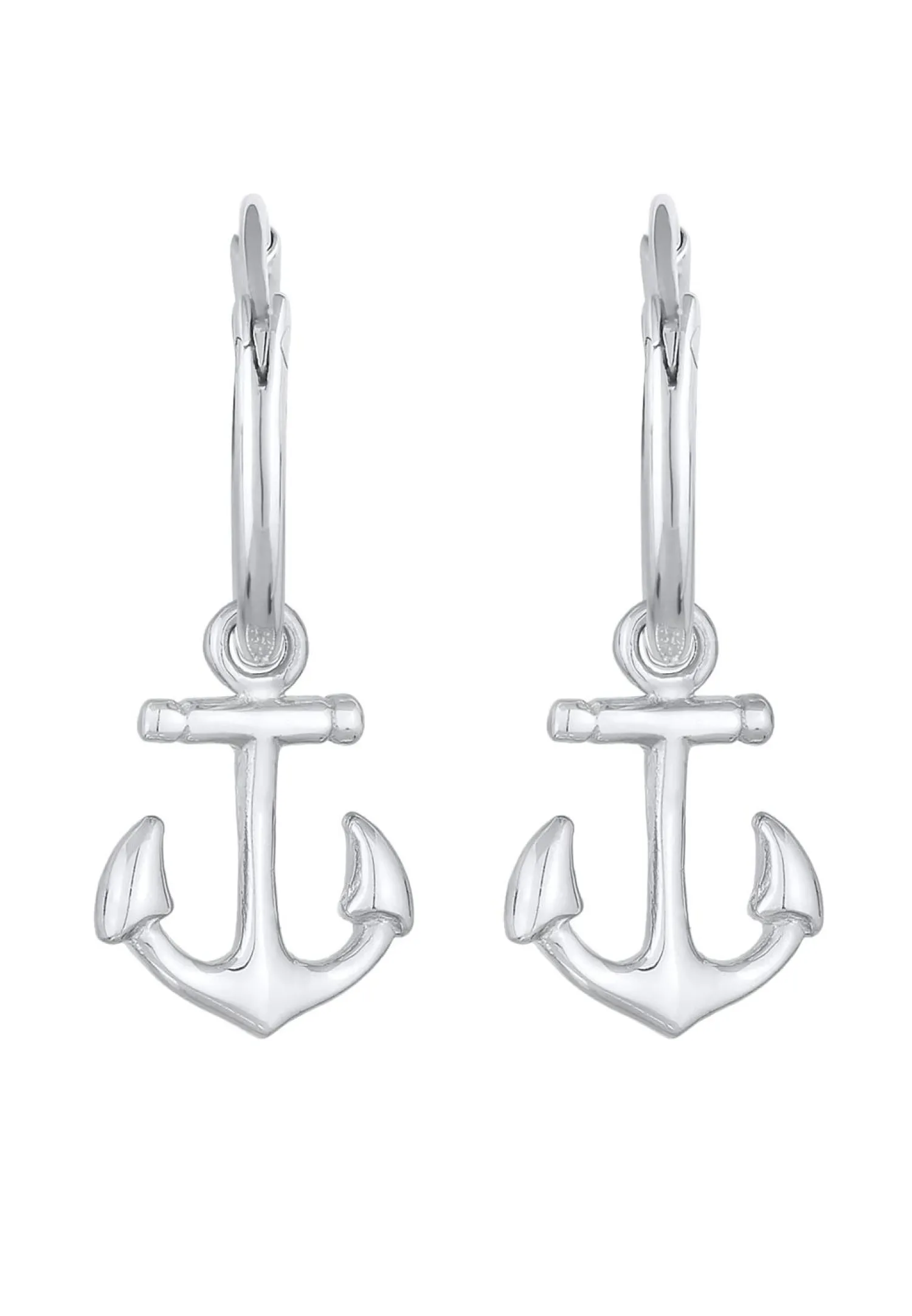 Elli Dames Creoolse Anker Hanger Maritiem In 925 Sterling Zilver