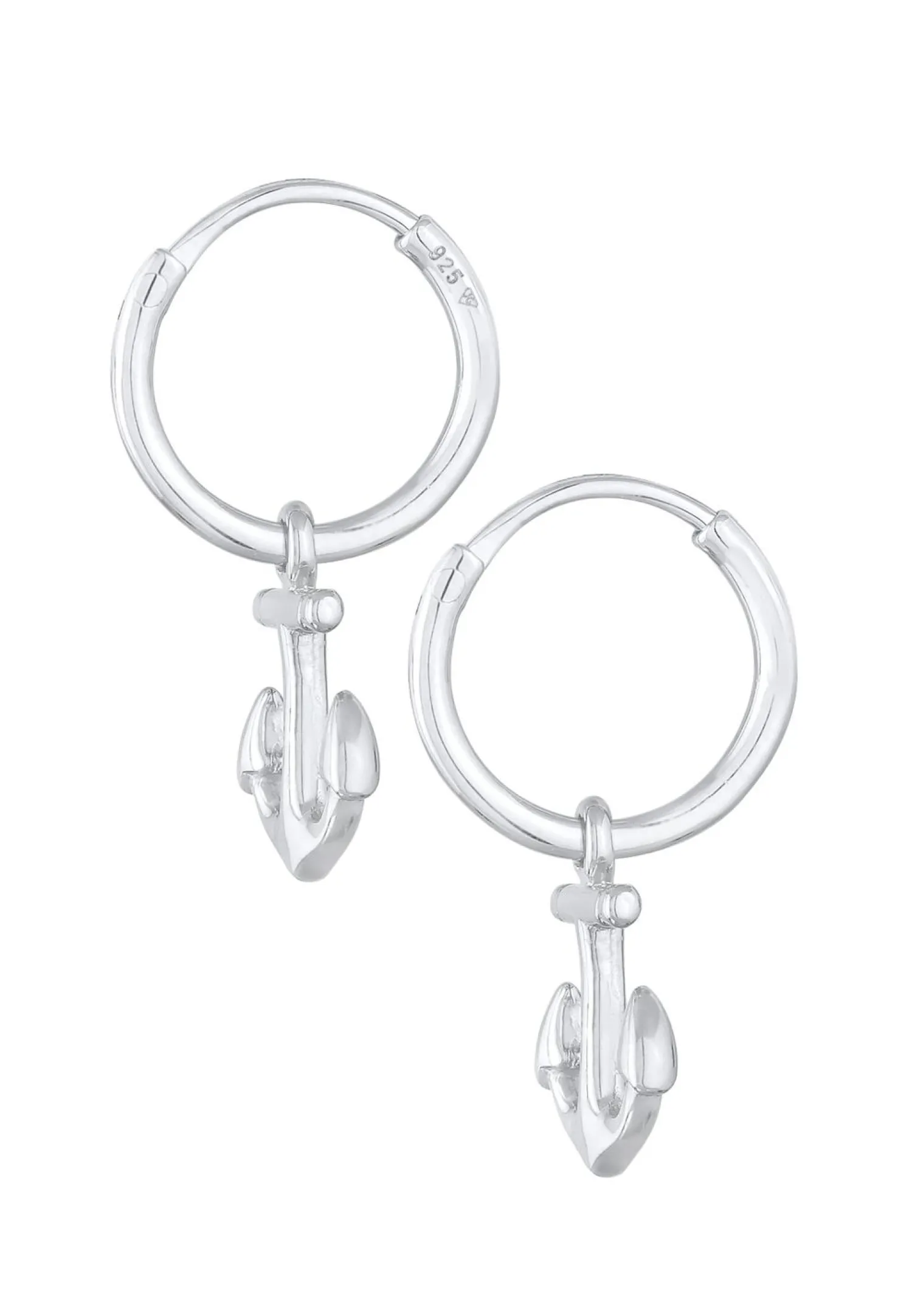 Elli Dames Creoolse Anker Hanger Maritiem In 925 Sterling Zilver