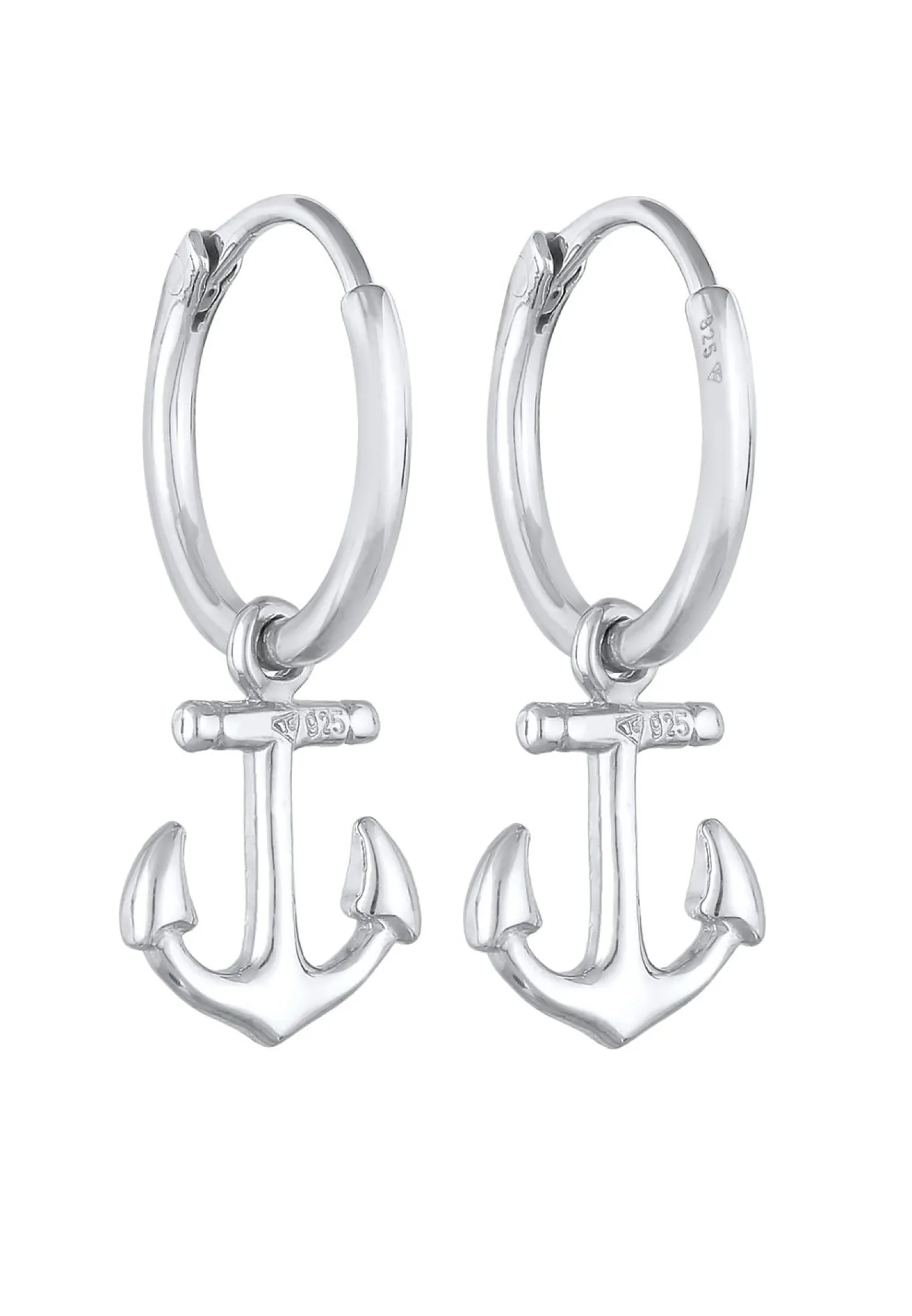 Elli Dames Creoolse Anker Hanger Maritiem In 925 Sterling Zilver
