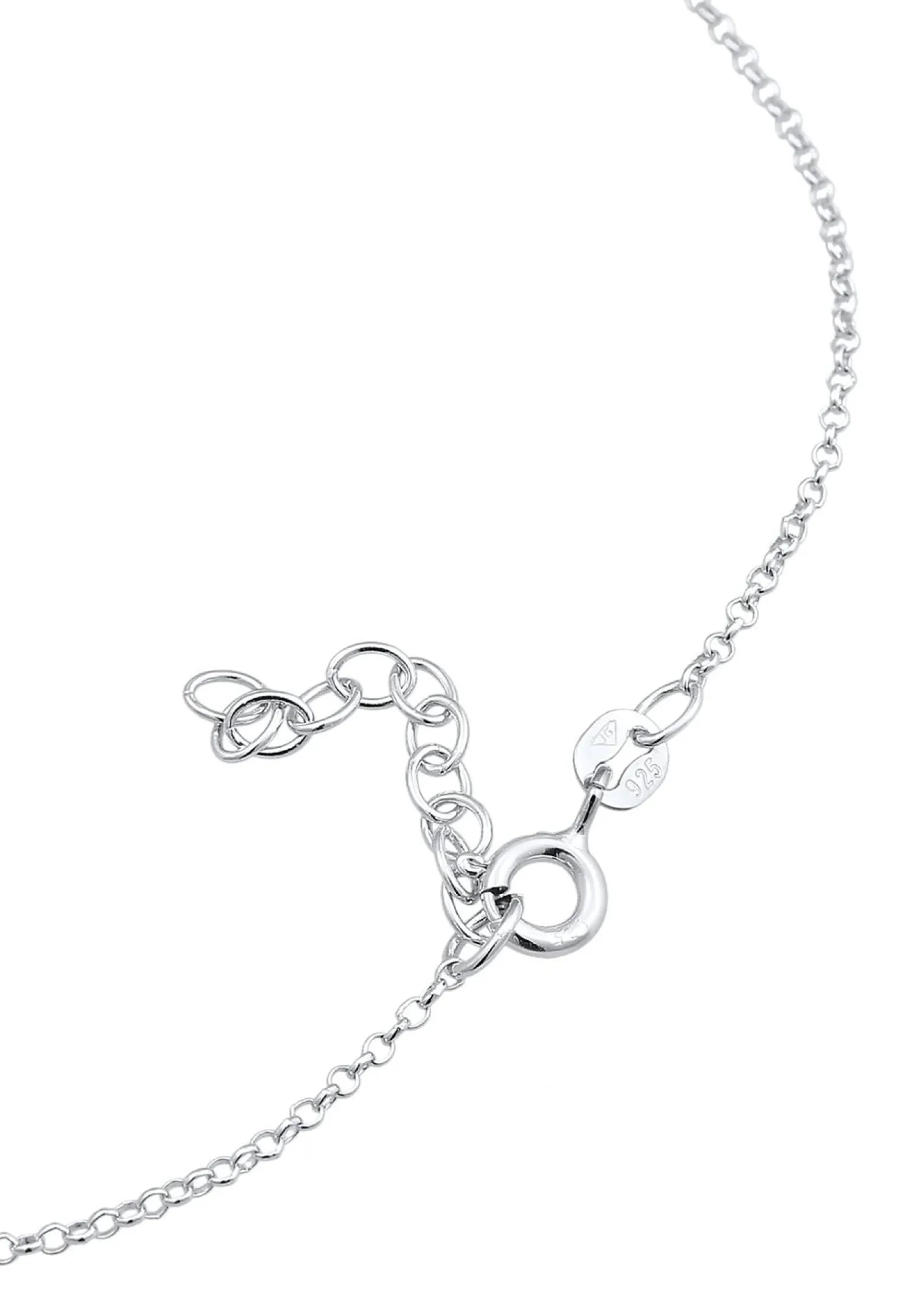 Elli Dames Enkelbandje Klaverblad Hanger Geluk In 925 Sterling Zilver