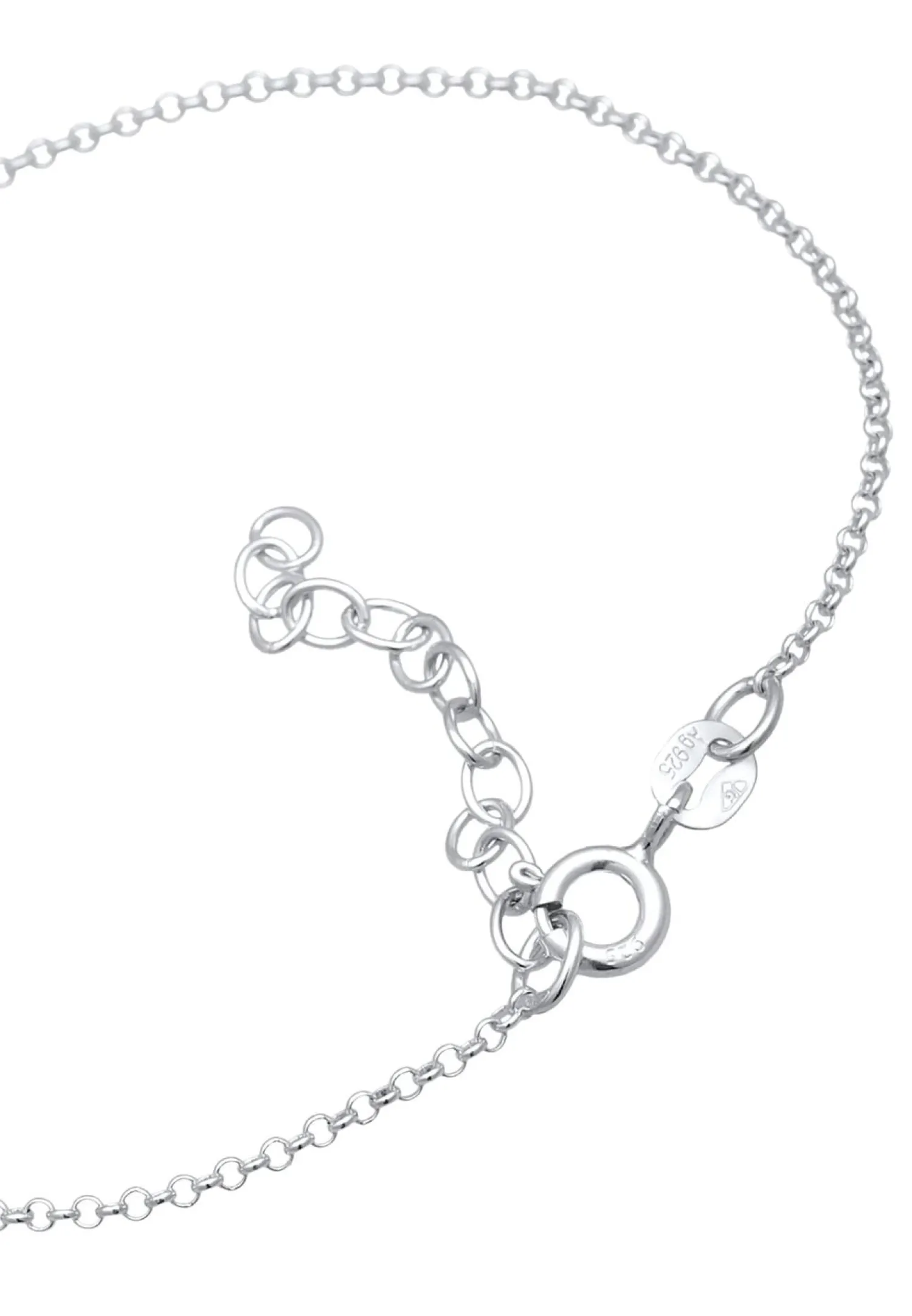 Elli Dames Handketting Accessoire Fonkelend Met Kristallen In 925 Sterling Zilver Verguld