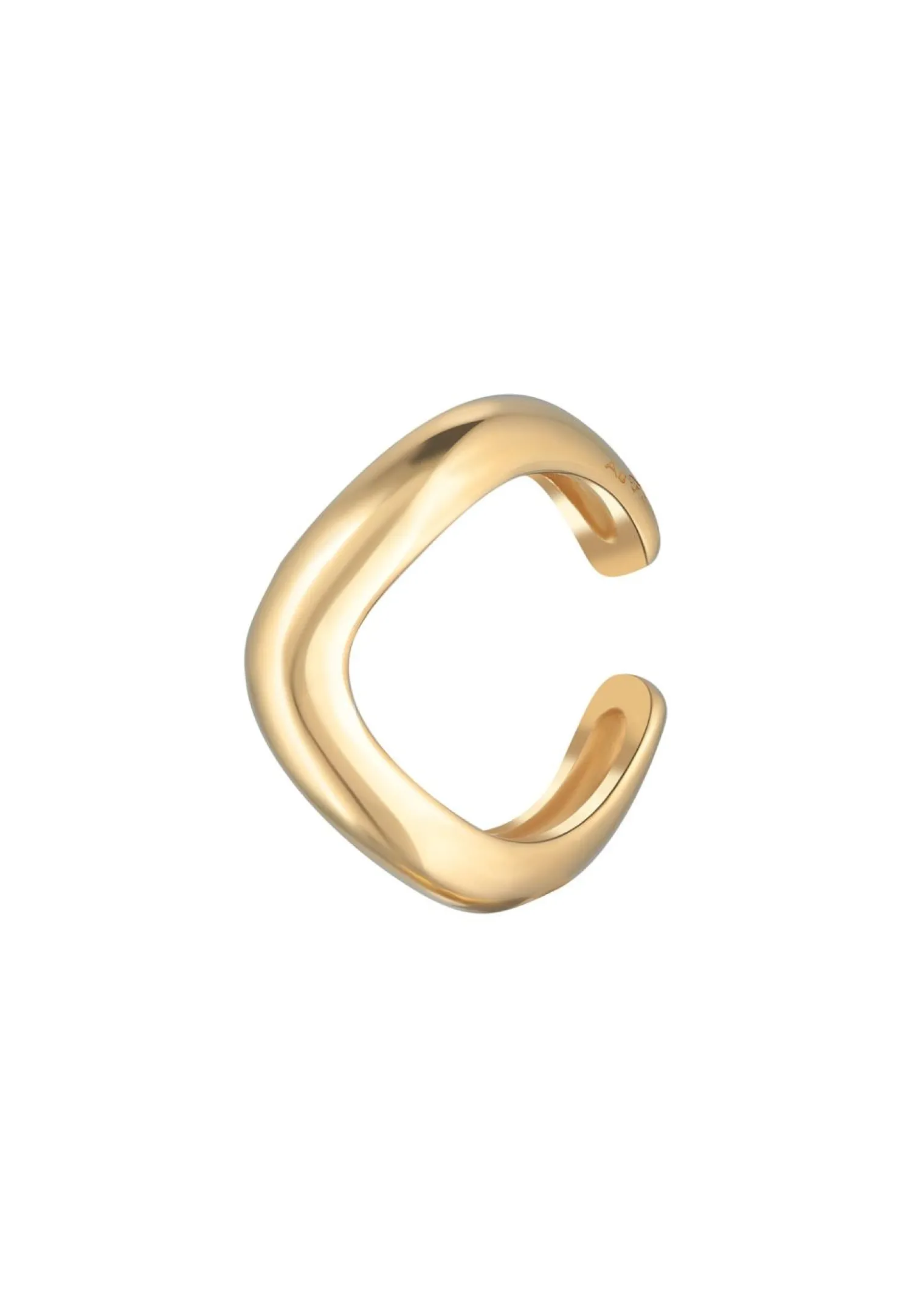 Elli Dames Oorklem Golvend Ontwerp In 925 Sterling Zilver