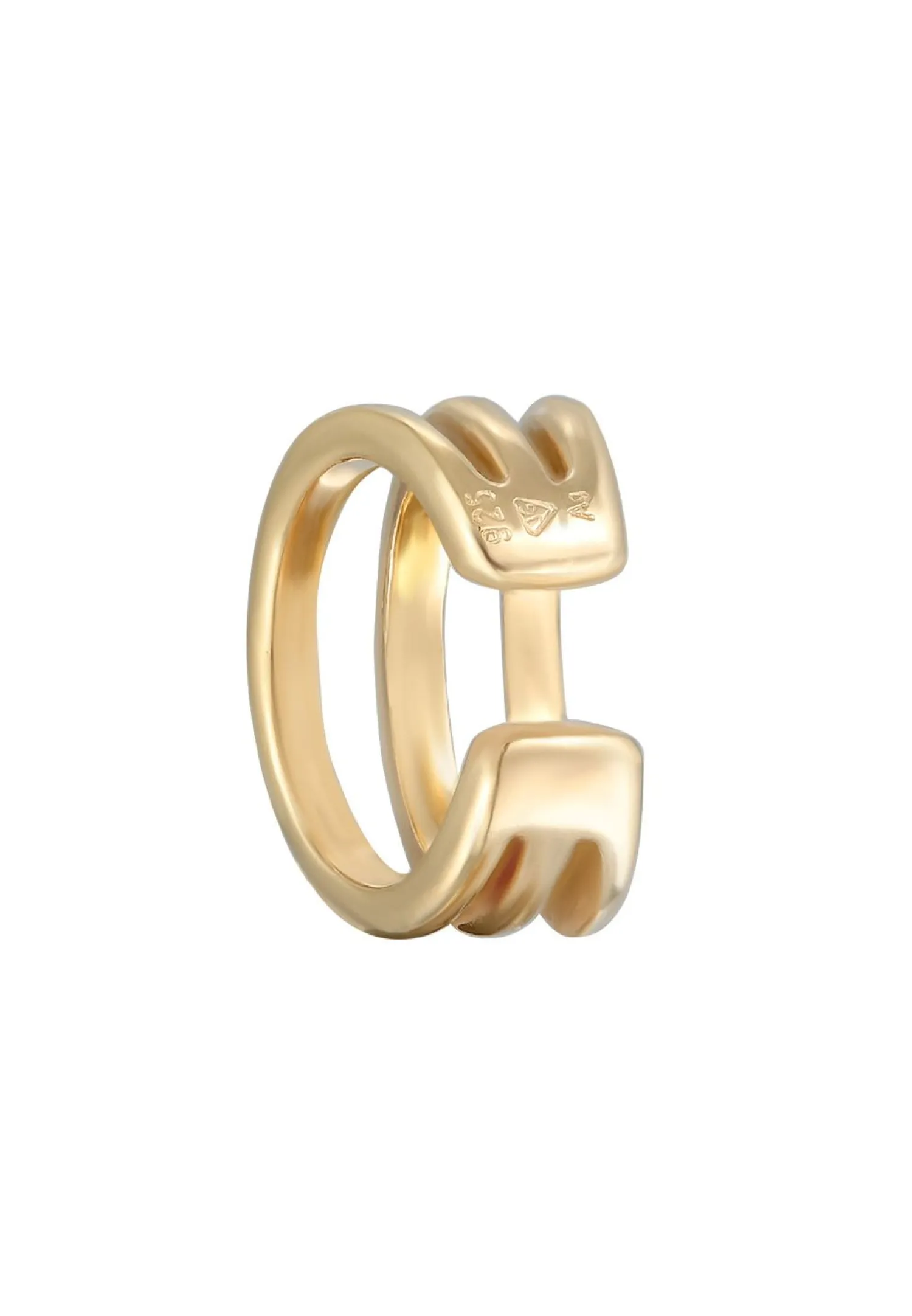 Elli Dames Oorklem Modern Basis In 925 Sterling Zilver