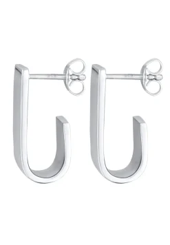 Elli Dames Oorsteker Chunky Modern In 925 Sterling Zilver