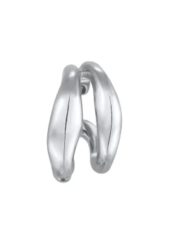 Elli PREMIUM Dames Oorklem Organisch Ontwerp In 925 Sterling Zilver