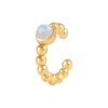 Elli Single Earcuff Ohrklemme Mondstein 925 Silber