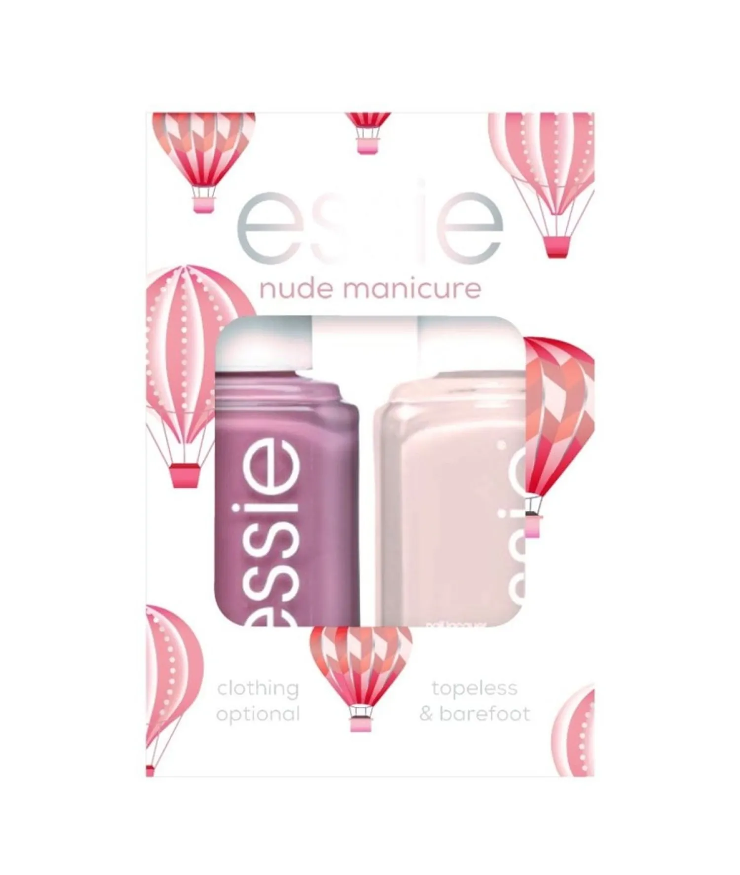 essie Original Nagellak Giftset Naked Nudes - Nude - Glanzende Nagellak