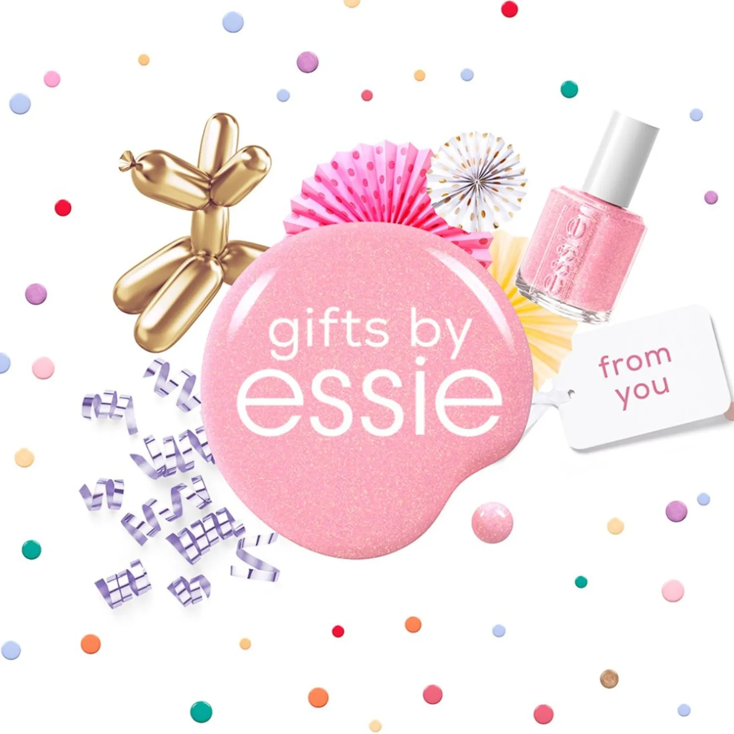 essie Original Nagellak Giftset Naked Nudes - Nude - Glanzende Nagellak