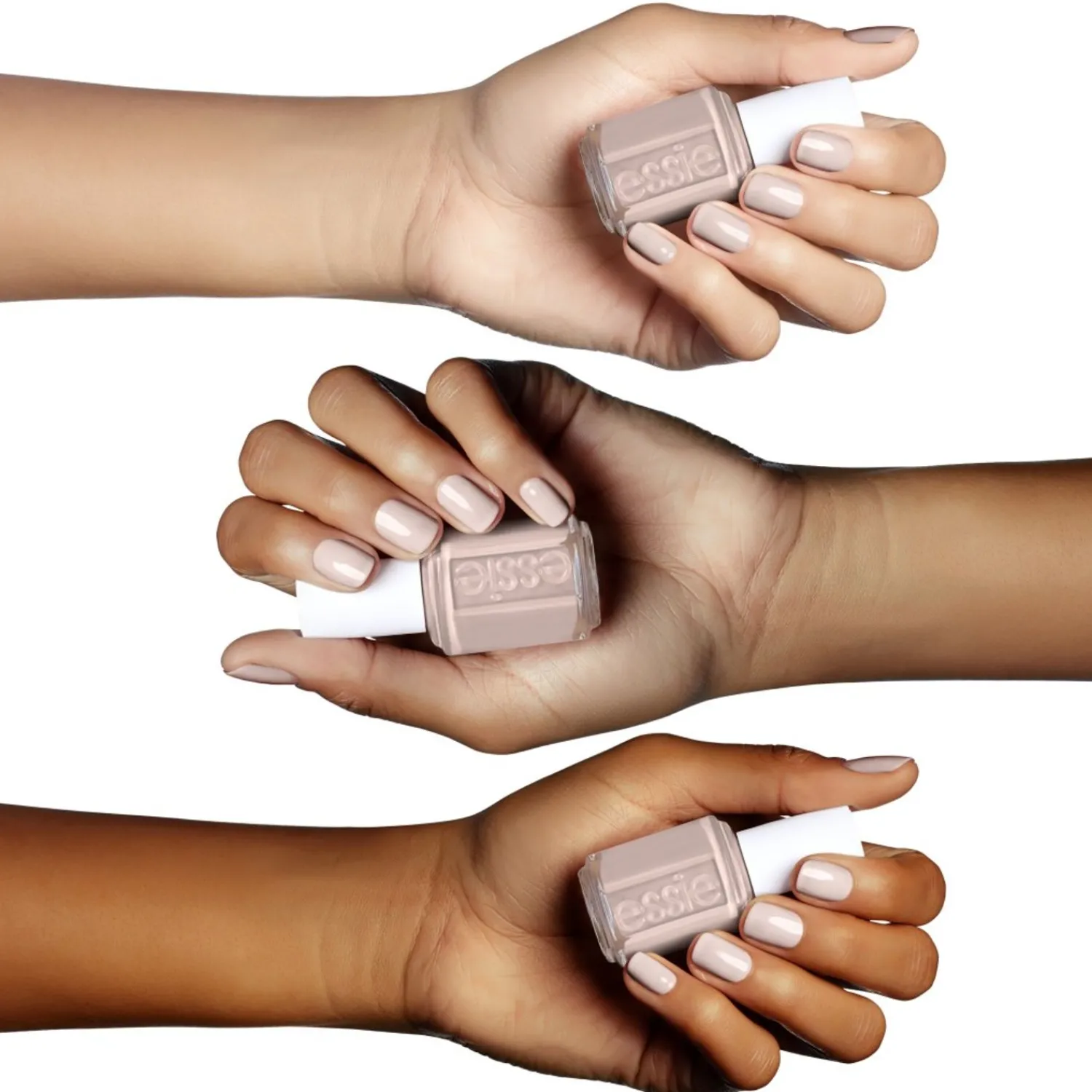 essie Original Nagellak Giftset Naked Nudes - Nude - Glanzende Nagellak
