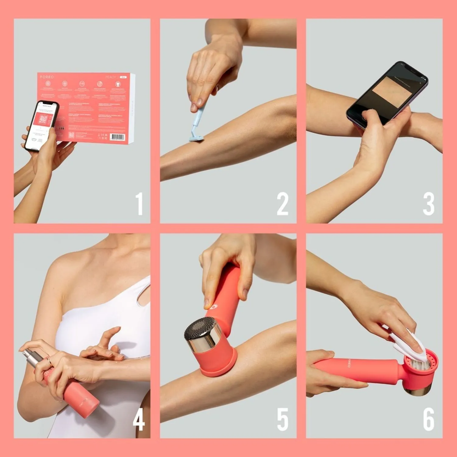 FOREO Peach Cooling Prepgel