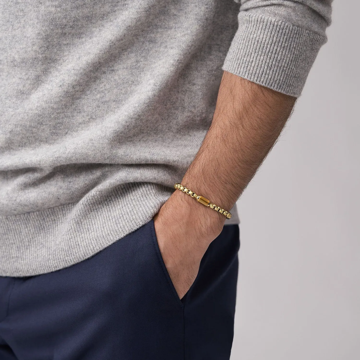 Fossil Armband Edelstaal