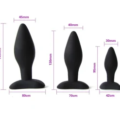 Intima Triple Butt Plug Set