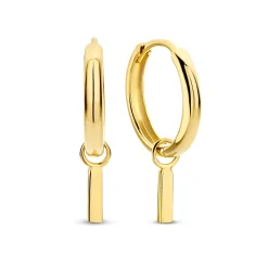 Isabel Bernard Monceau Dames Oorringen/Oorbellen Goud - Goud