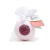 Isabelle Laurier Badbruisbal Rosa Rosa In Organza Zakje - Rozen