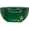 Jeffree Star Blood Money Collection Green Crocodile Cross Body