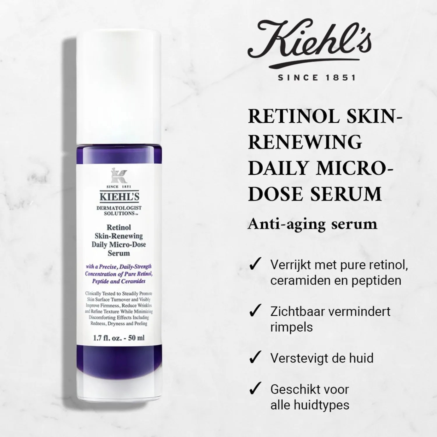 Kiehl’s Kiehl'S Kiehls Huidverzorging Retinol Huidvernieuwende Dagelijkse Microdosis
