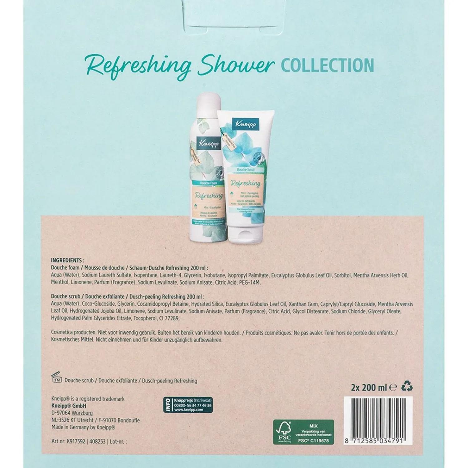 Kneipp Geschenkset Refreshing
