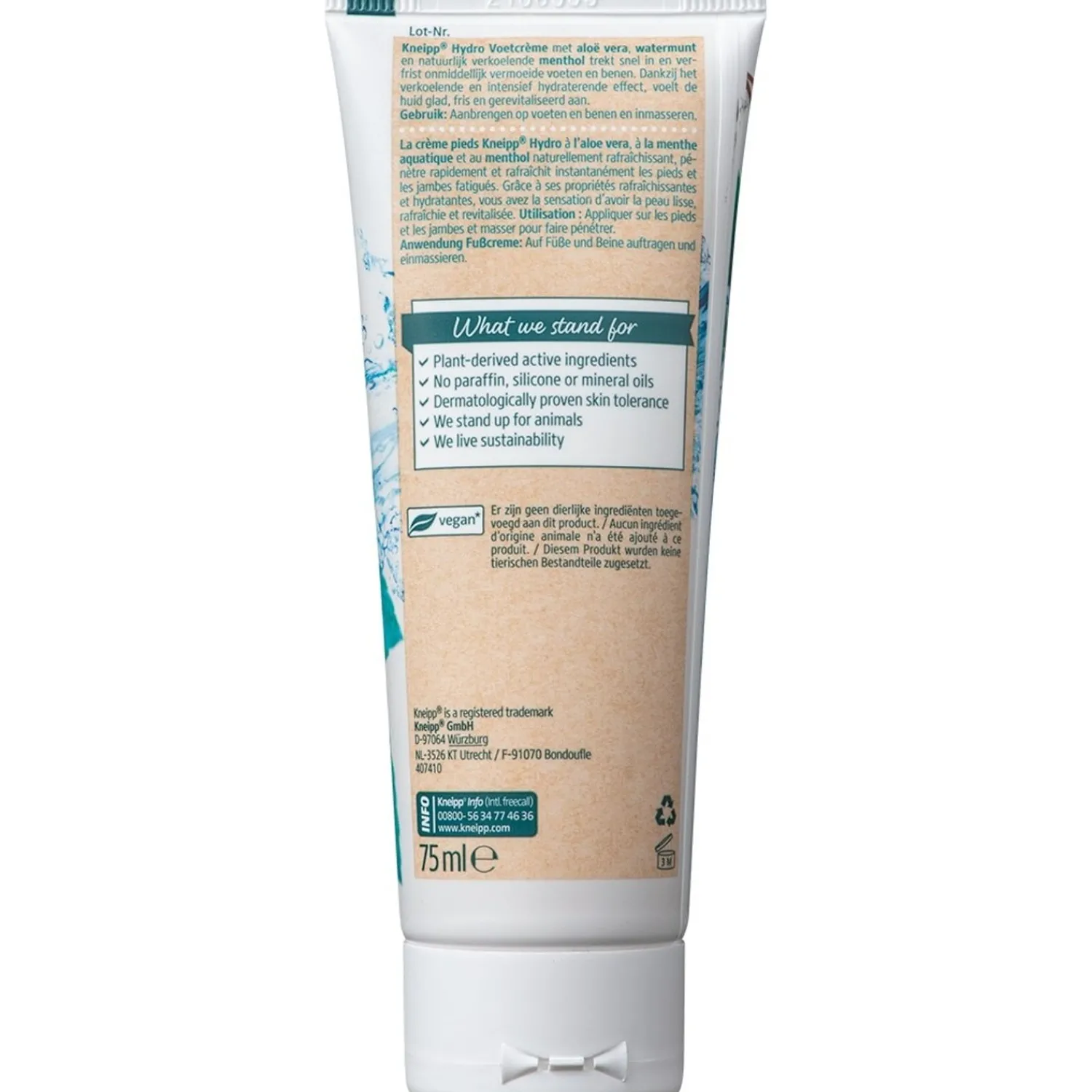 Kneipp Voetcreme Hydro
