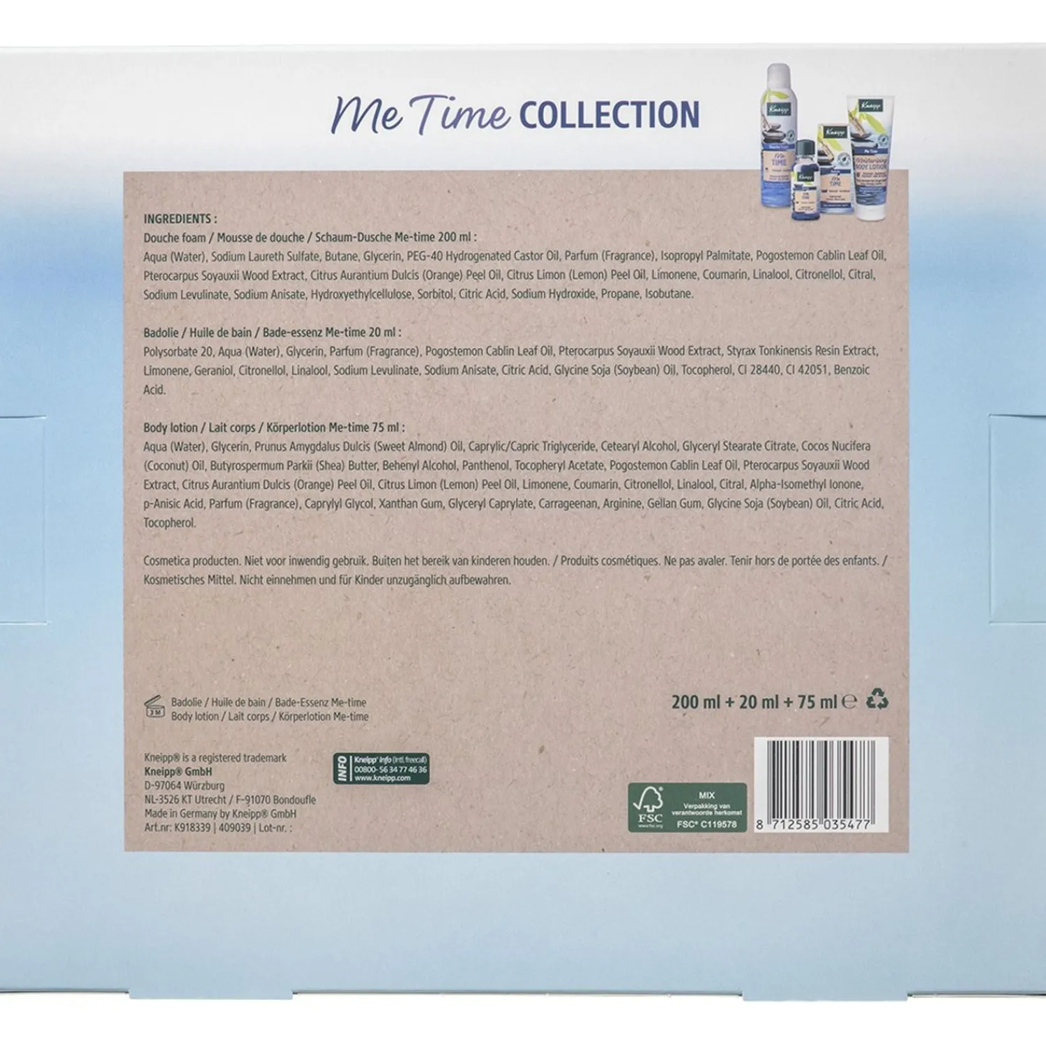 Kneipp -Gift Set Me Time
