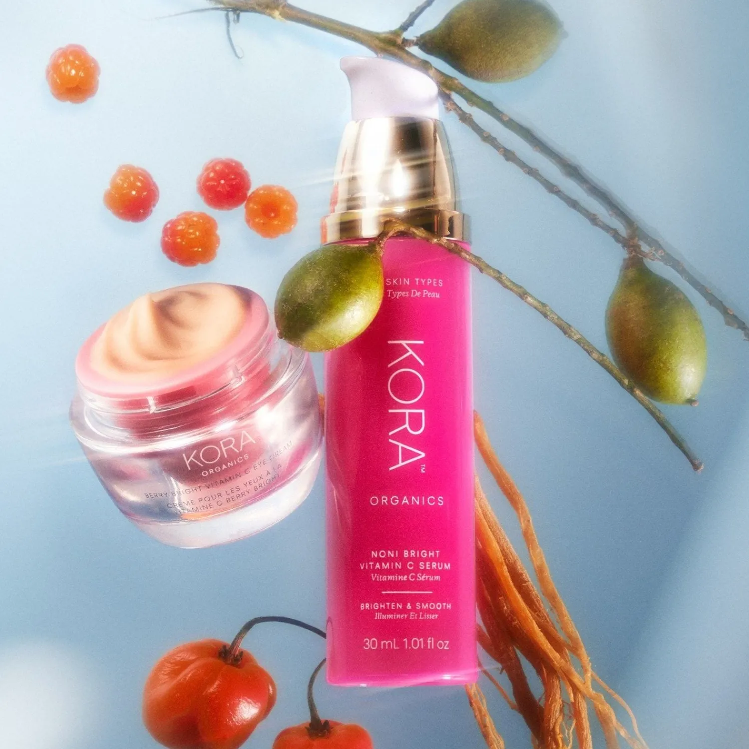KORA Organics Noni Bright Vitamine C-Serum