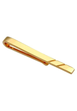 KUZZOI Heren Dasspeld Basic Klassiek Tijdloos Business In Verguld 925 Sterling Zilver