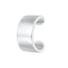 KUZZOI Heren Enkele Oorklem Basis Trend Blogger In 925 Sterling Zilver