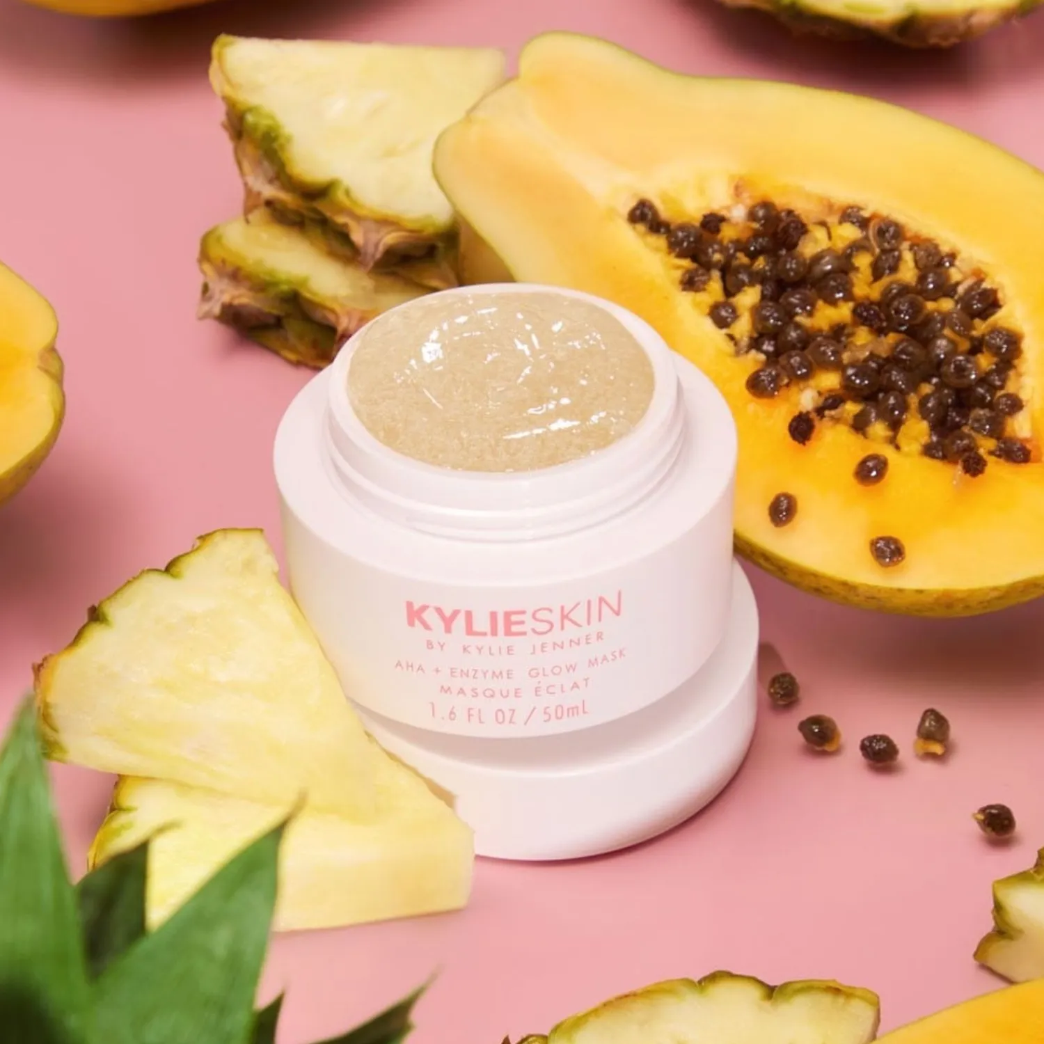 KYLIE SKIN Aha + Enzym Glow-Masker