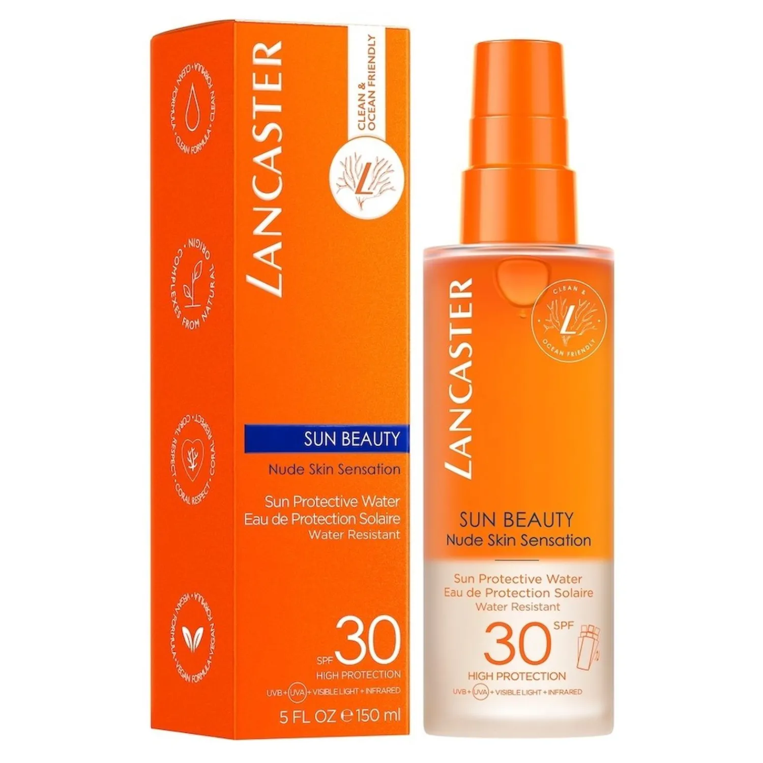 Lancaster Sun Care Sun Beauty Nude Skin Sensation Sun Protective Water Spf30