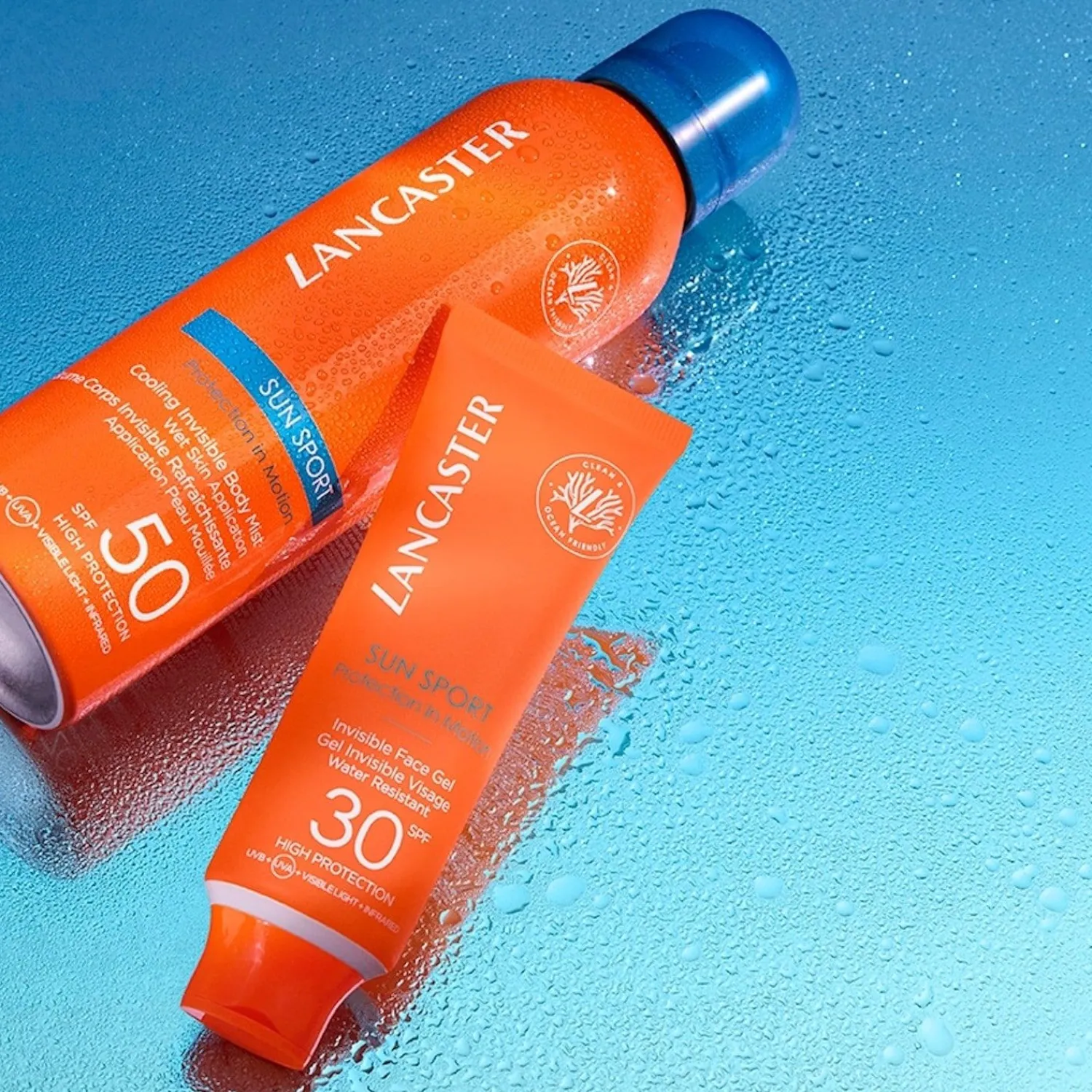 Lancaster Sun Care Sun Sport Cooling Invisible Body Mist Spf30