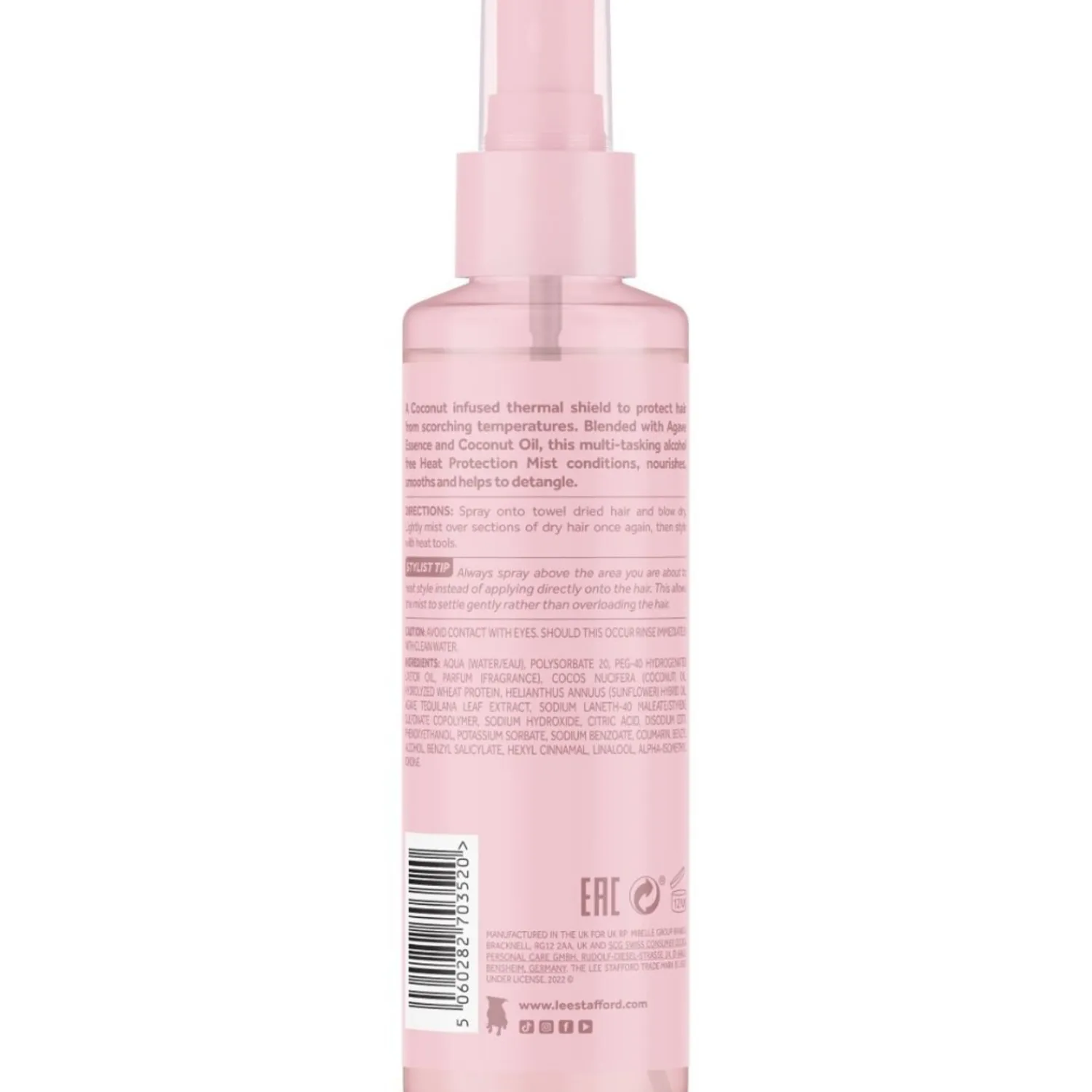 Lee Stafford Coco Loco & Agave Heat Protection Mist