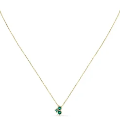 Live Diamond Ketting Geelgoud 375
