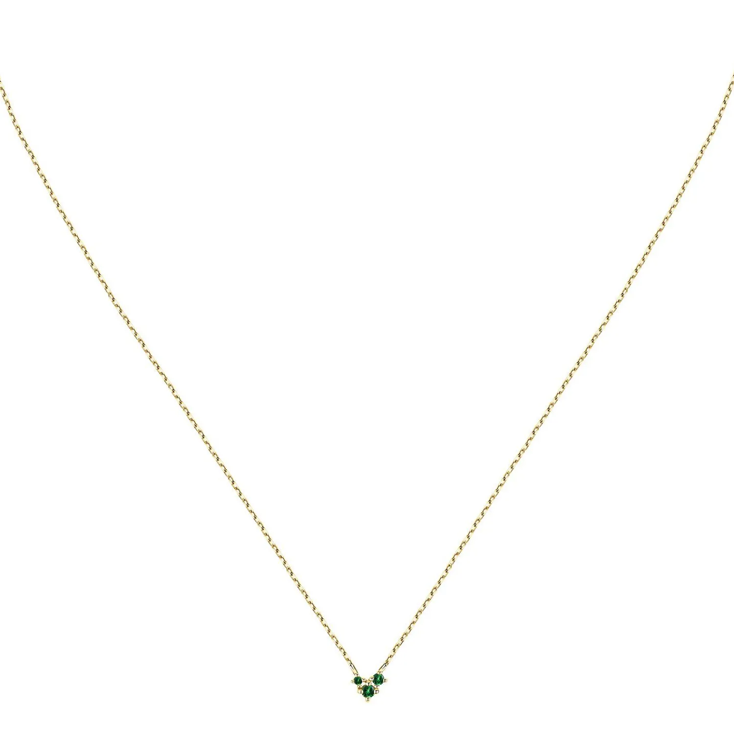 Live Diamond Ketting Geelgoud 375