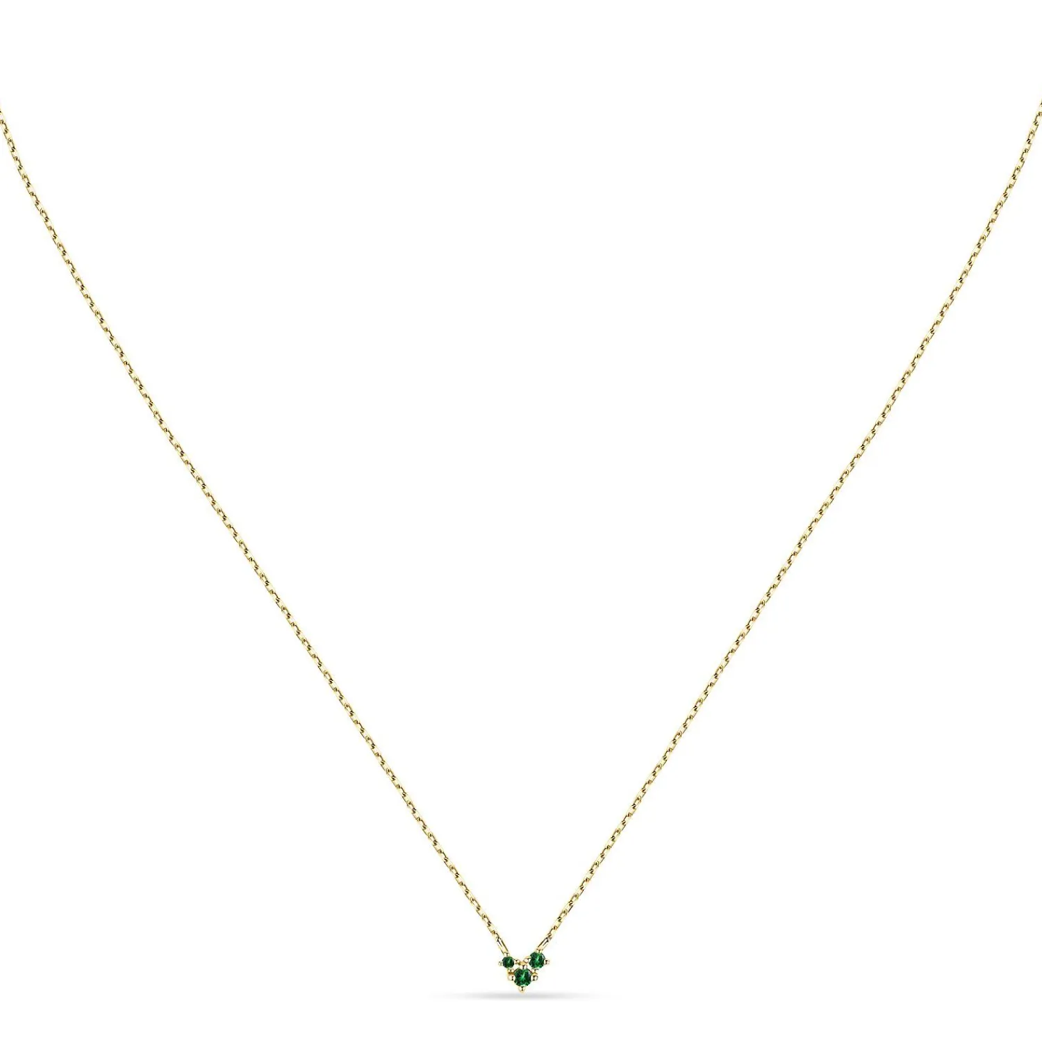 Live Diamond Ketting Geelgoud 375