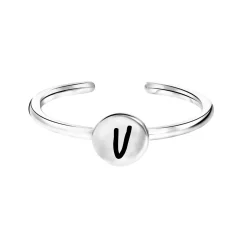 Lucardi Ring Zilver - U